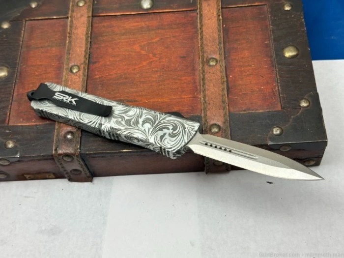 New Custom OTF knife - Automatic Knives at GunBroker.com : 1111326693 New Custom OTF knife - Automatic Knives at GunBroker.com : 1111326693